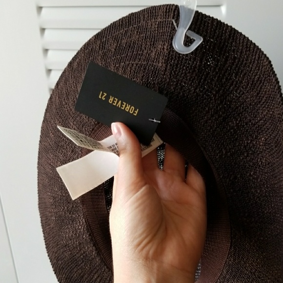 NWT F21 Brown Hat - Picture 3 of 4